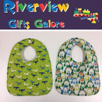 Reversible Bib - Frogs / Birds