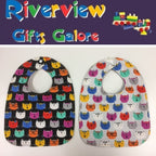 Reversible Bib - Cats