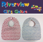 Reversible Bib - Elephants