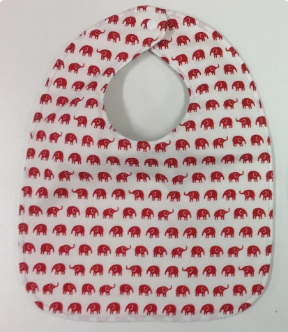Reversible Bib - Elephants