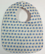 Reversible Bib - Elephants
