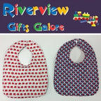 Reversible Bib - Elephants