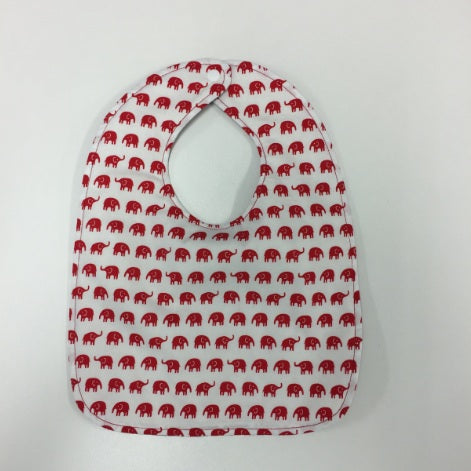 Reversible Bib - Elephants