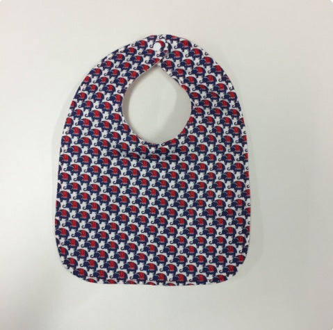 Reversible Bib - Elephants