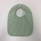 Reversible Bib - Elephants / Stripes
