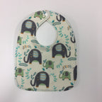 Reversible Bib - Elephants