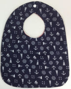 Reversible Bib - Nautical