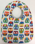 Reversible Bib - Owls