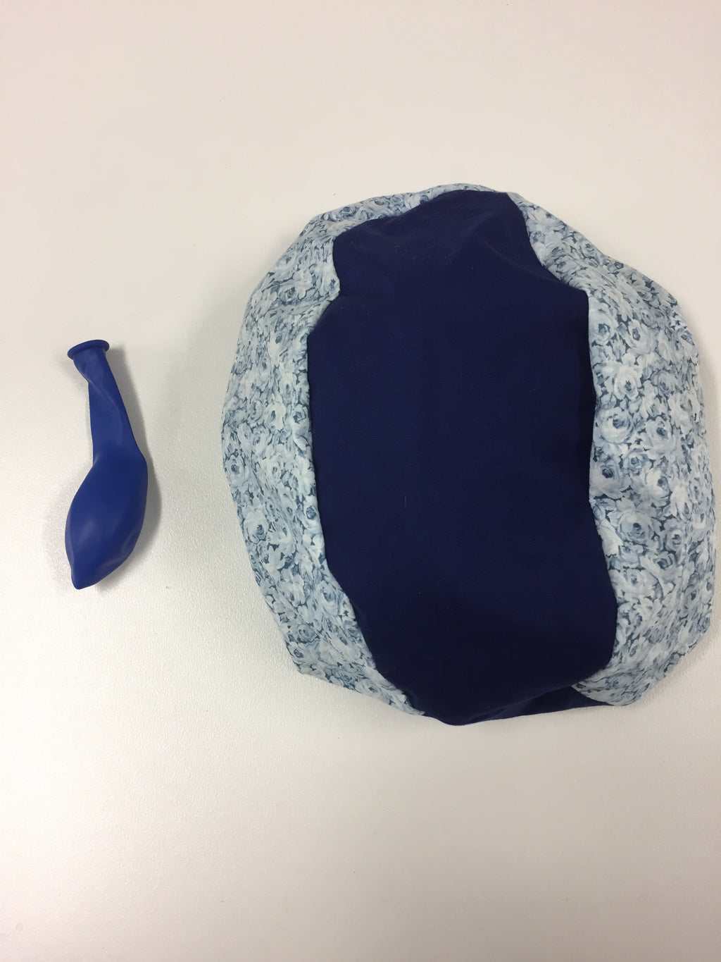Balloon Ball Cover - Blue Floral