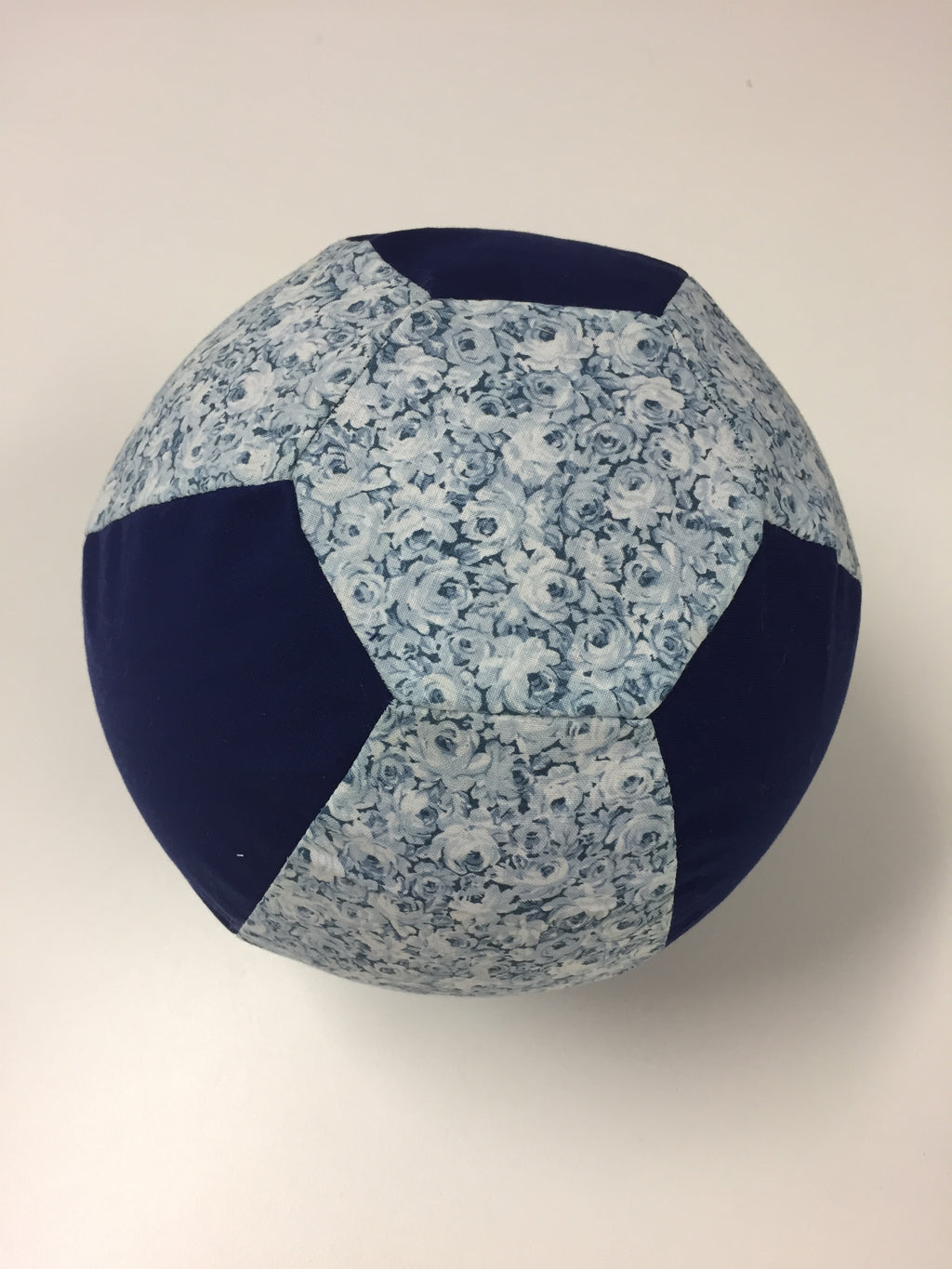Balloon Ball Cover - Blue Floral