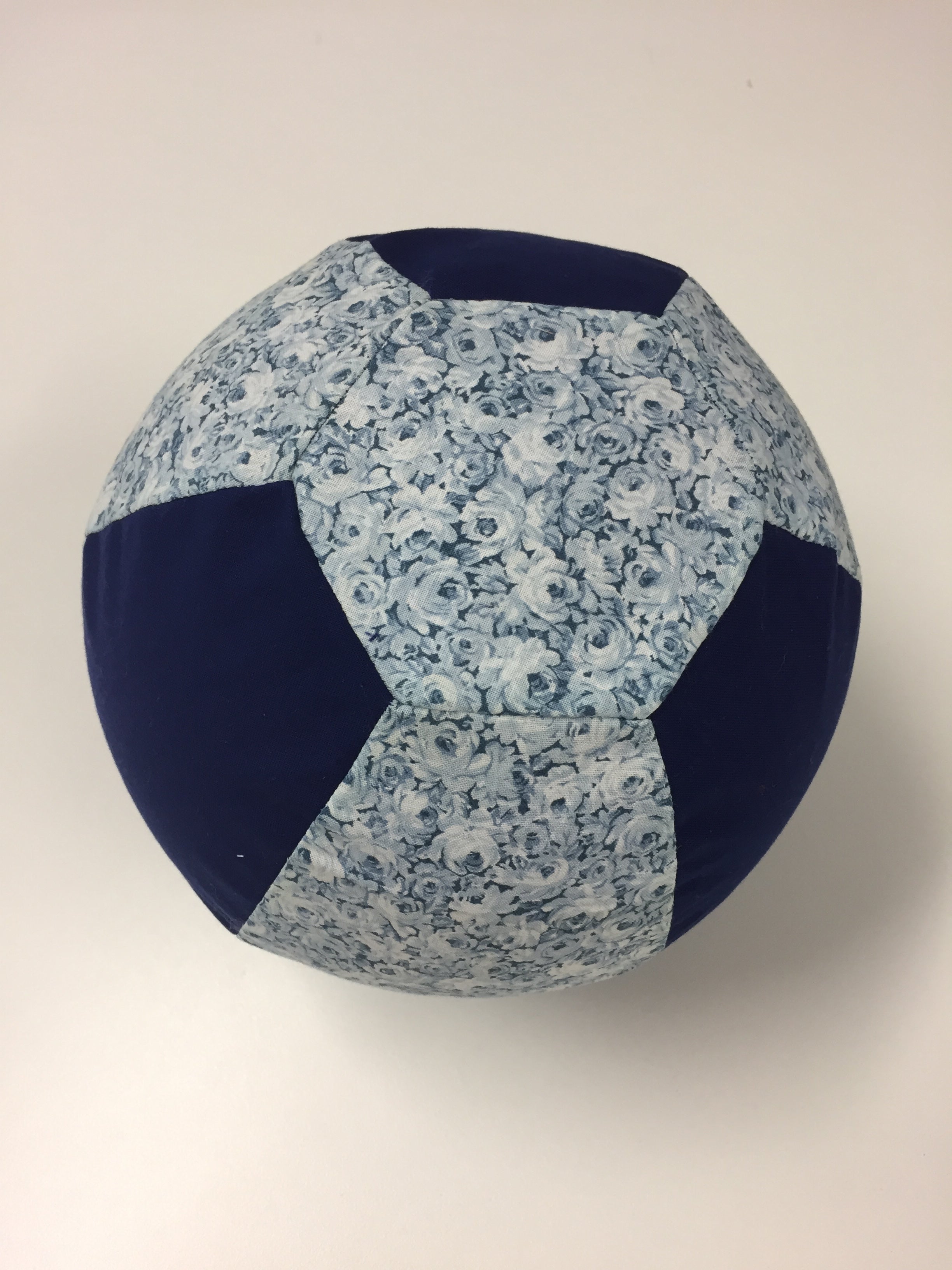 Balloon Ball Cover - Blue Floral