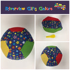 Balloon Ball Cover - Blue Stars