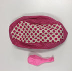 Balloon Ball Cover - Pink Flowers / Pink Dots