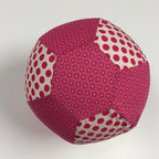 Balloon Ball Cover - Pink Flowers / Pink Dots