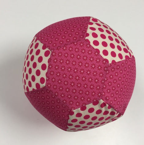 Balloon Ball Cover - Pink Flowers / Pink Dots