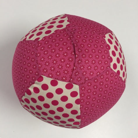 Balloon Ball Cover - Pink Flowers / Pink Dots