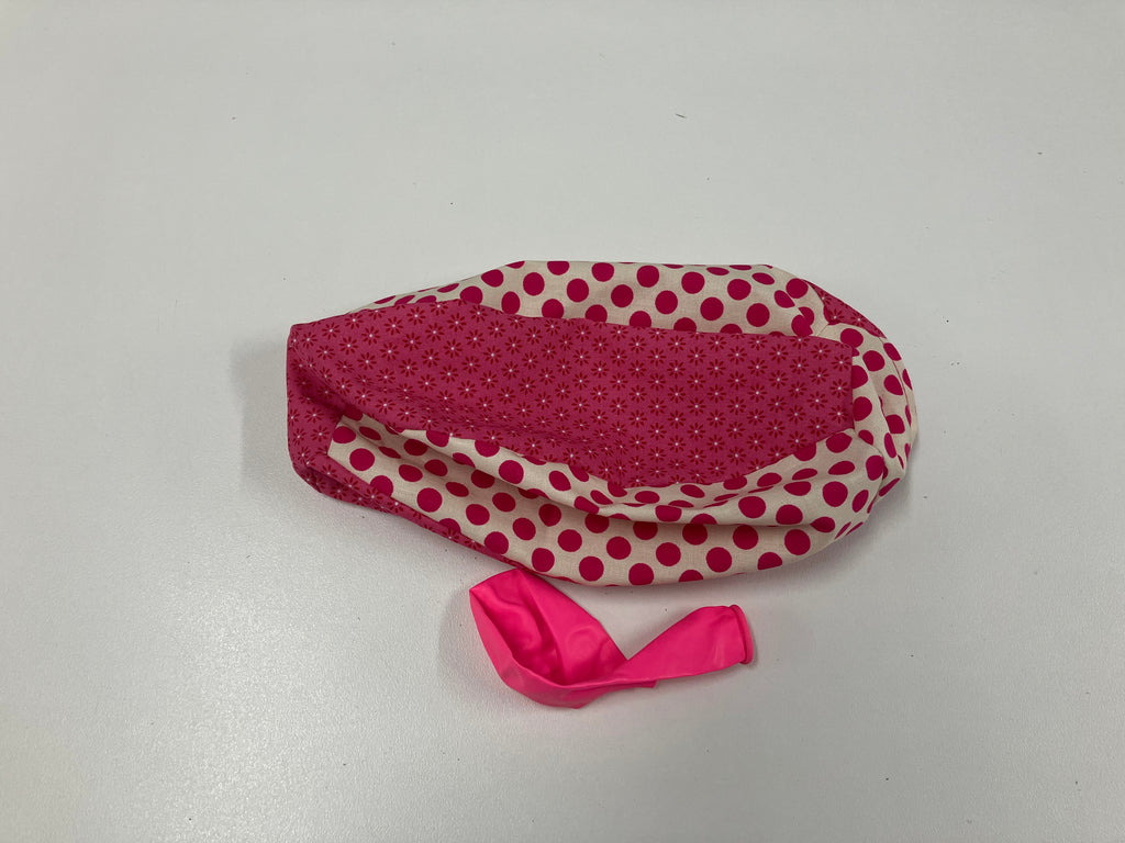 Balloon Ball Cover - Pink Flowers / Pink Dots