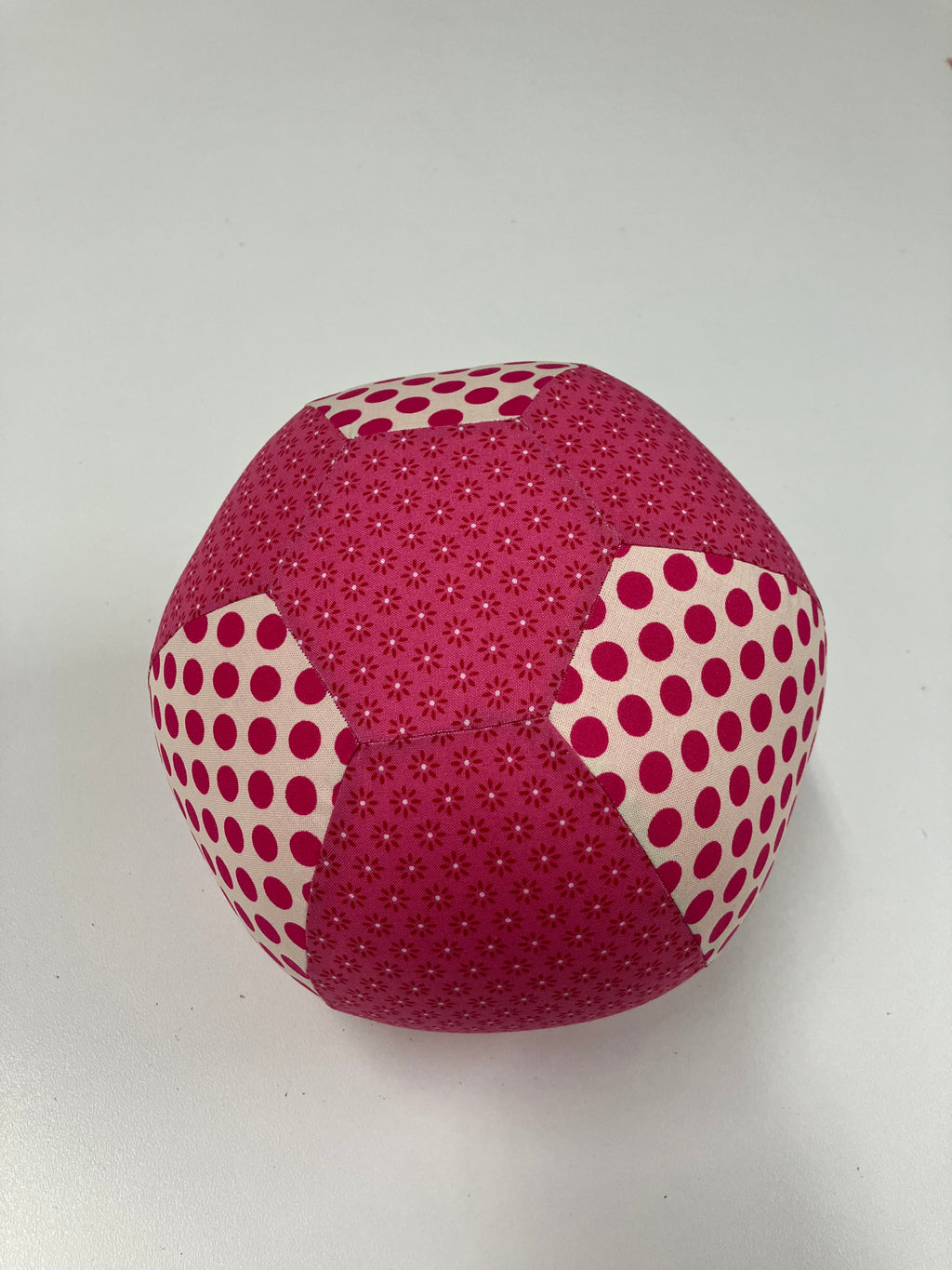 Balloon Ball Cover - Pink Flowers / Pink Dots
