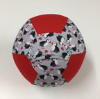 Balloon Ball Cover - Puffin on Grey