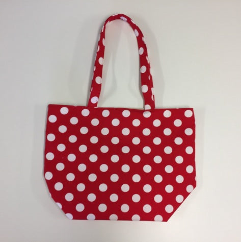Large Tote Bag – Red Spot