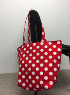 Large Tote Bag – Red Spot
