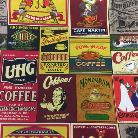 Large Tote Bag – Vintage Coffee
