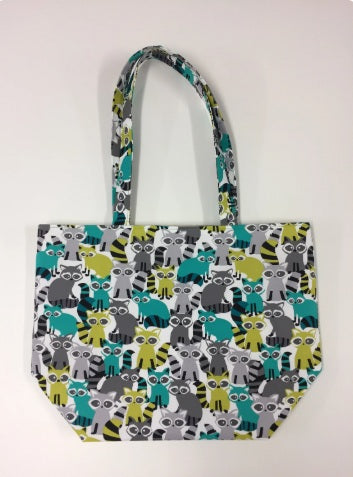 Large Tote Bag – Ricky Racoon