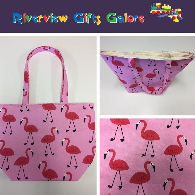 Large Tote Bag – Flamingo
