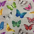 Large Tote Bag – Multi-Coloured Butterflies