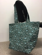 Large Tote Bag – Farm Sweet Farm - Teal