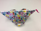 Large Tote Bag with Zip - Multi Coloured Cats