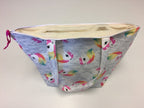 Large Tote Bag with Zip - Unicorns