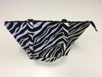 Large Tote Bag with Zip - Zebra Print