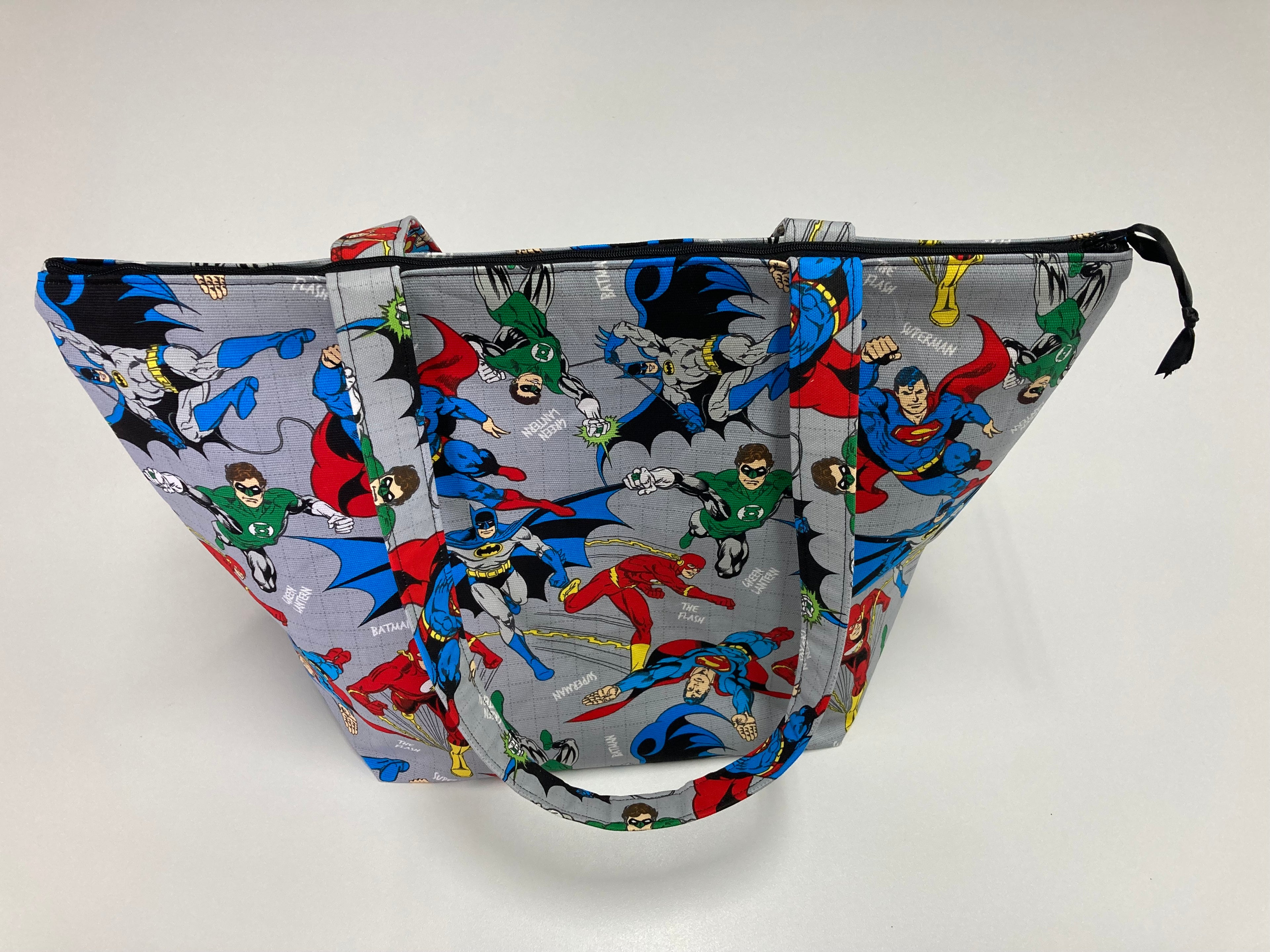 Large Tote Bag with Zip - Marvel