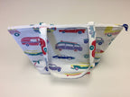 Large Tote Bag with Zip - Caravans