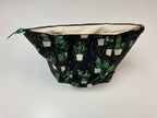 Large Tote Bag with Zip - Cactus