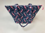 Large Tote Bag with Zip - Galahs