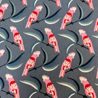 Large Tote Bag with Zip - Galahs