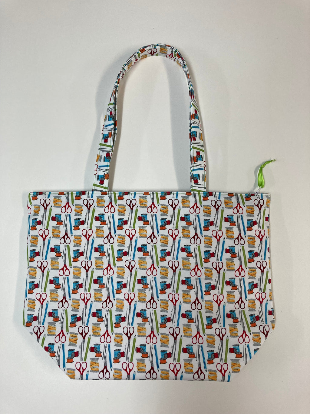 Large Tote Bag with Zip - Sewing