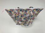 Large Tote Bag with Zip - White Cockatoo