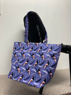 Large Tote Bag with Zip - Magpie