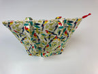 Large Tote Bag with Zip - Rosella