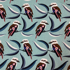 Large Tote Bag with Zip - Kookaburra