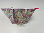 Large Tote Bag with Zip - Rainbow Ferns