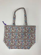 Large Tote Bag with Zip - Sew Vintage