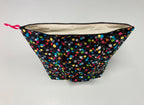 Large Tote Bag with Zip - Little Yarn Balls