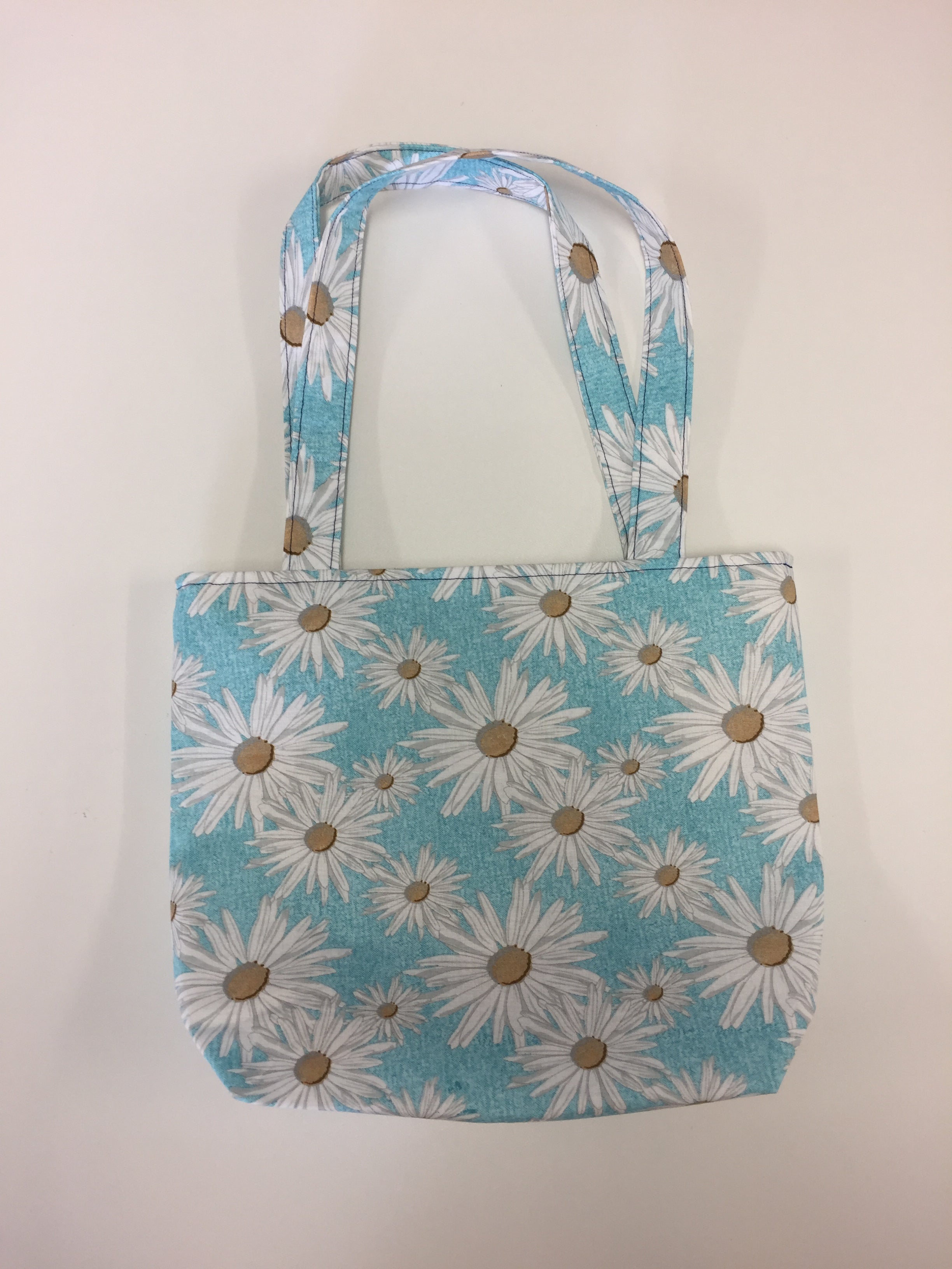 Medium Tote Bag - Daisy Blue