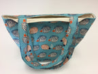 Medium Tote Bag - Echidnas Blue