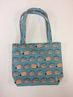 Medium Tote Bag - Echidnas Blue