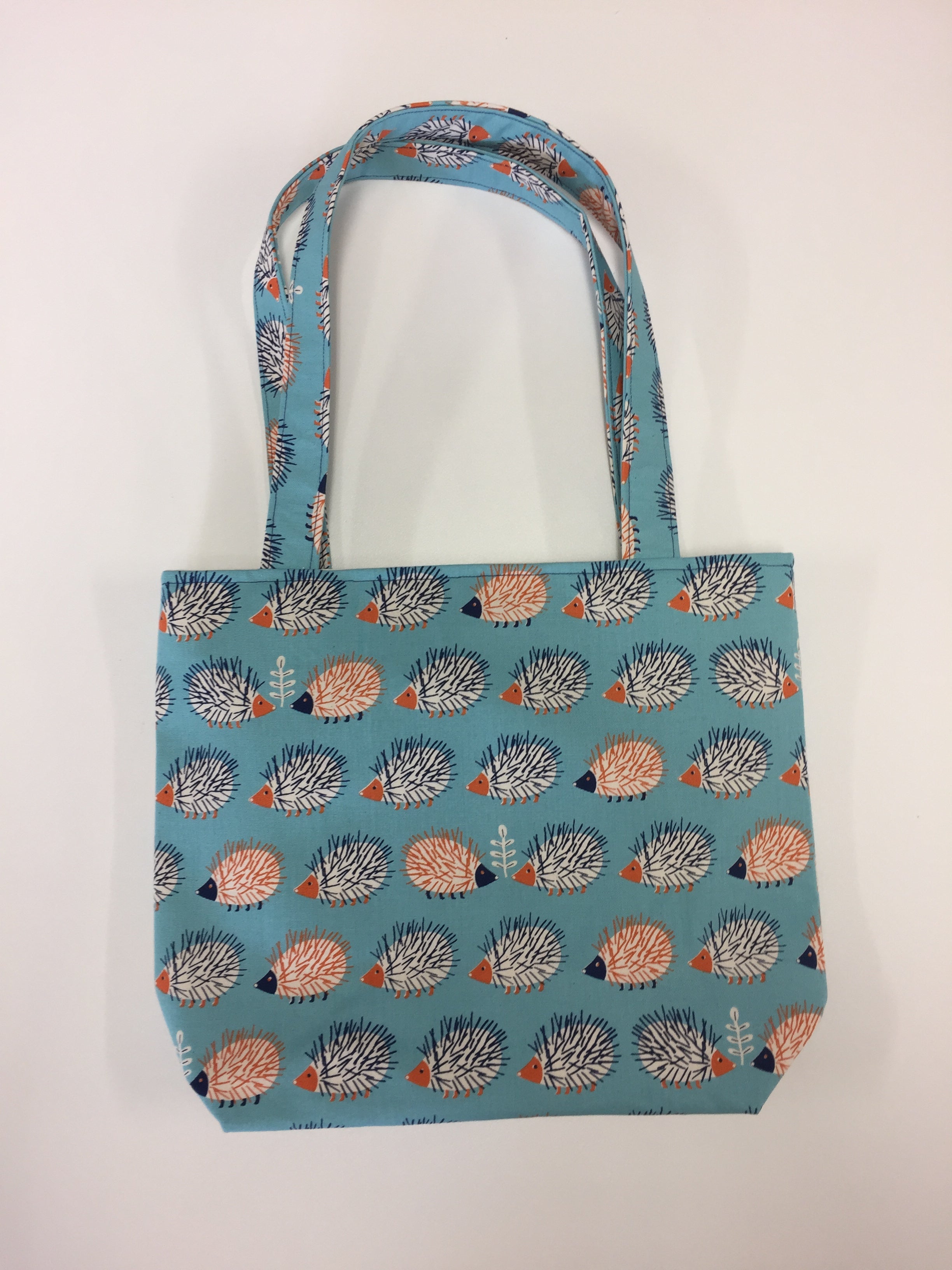 Medium Tote Bag - Echidnas Blue
